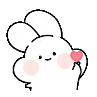 9MAL 하트 사랑 casper 토끼 Sticker