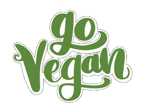 Go Vegan Plant Based Sticker