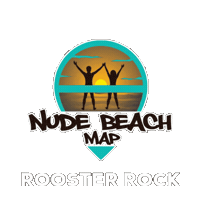 Rock Rooster Sticker by nudebeachmap