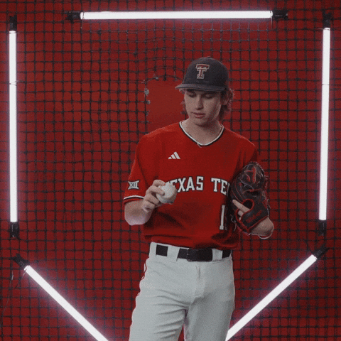 Jt Drake GIF by Texas Tech Baseball