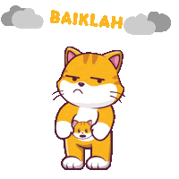 Cute Cat Sticker by CATECOIN