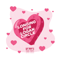 Main Street Heart Sticker by Anna Claire