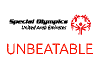 specialolympicsuae special olympics uae souae so uae specialolympicsuae Sticker