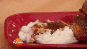 mashed potatoes rachel GIF by Rachael Ray Show