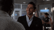 Lucifer Morningstar Reaction GIF by Lucifer
