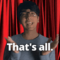 Thats All End GIF