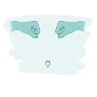 Women Fist Bump Sticker by THE SORORITY
