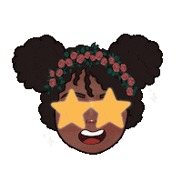 Star Negra Sticker