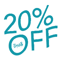 White Teeth Sale Sticker by MySmile