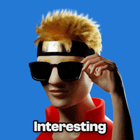 Glasses Reaction GIF by Vibeheads