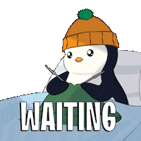 Bored Hurry Up Sticker by Pudgy Penguins