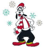 DisneyProducts christmas disney holiday goofy Sticker
