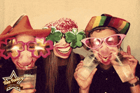 tomfoolerybooth fun birthday photobooth props GIF