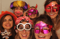 tomfoolerybooth fun birthday photobooth props GIF