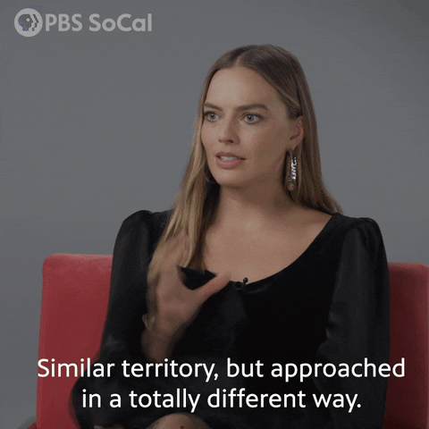 Margot Robbie Actors GIF by PBS SoCal