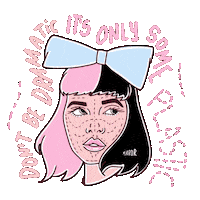 Melanie Martinez Crybaby Sticker by Mirror
