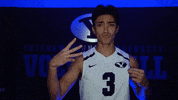 Gocougs Ncaavolleyball GIF by BYU Cougars