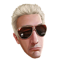 Poker Face Reaction Sticker by GGPoker