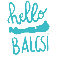 Balcsi Hello Sticker by Mirc Jewellery