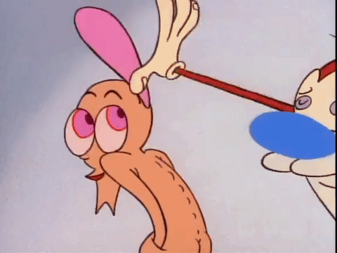 ren and stimpy nicksplat GIF