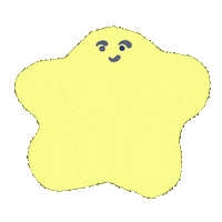 Happy Star Sticker