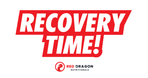 Recovery Supplements Sticker by Red Dragon Nutritionals
