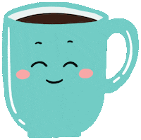 Happy Coffee Sticker