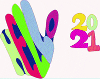 atodezign hello 2021 newyear howdy GIF
