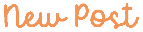New Post Sticker by Maison de l'orange