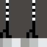 black and white pixel GIF by 16-x-16
