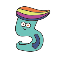 5 Sticker