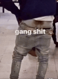 Poop Gangster GIF
