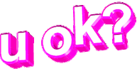 are you ok text Sticker