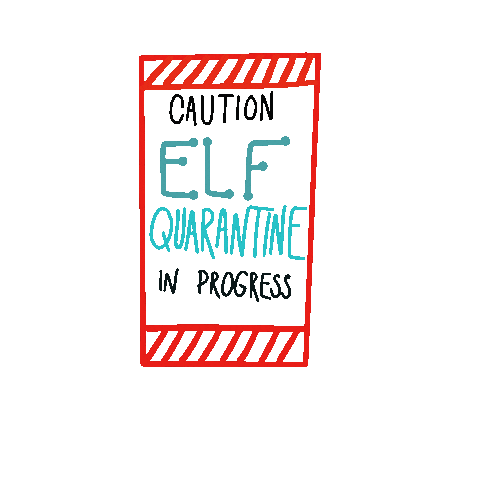 Christmas Quarantine Sticker by Elf Made Easy