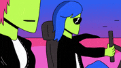 stoned road trip GIF by Wet Cement