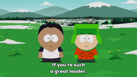 kyle broflovski friends GIF by South Park 