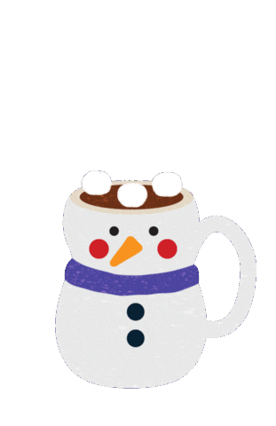 Stay Warm Hot Chocolate Sticker by Jessica Lau