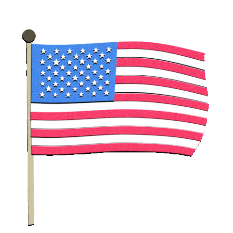 Independence Day Usa Sticker by chris timmons