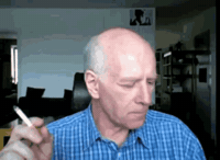 I Cant Even Smoking Man GIF