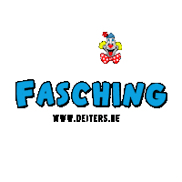 clown sei wer du willst Sticker by Deiters