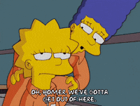 bored homer simpson GIF
