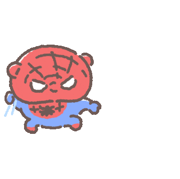 Avengers Spiderman Sticker
