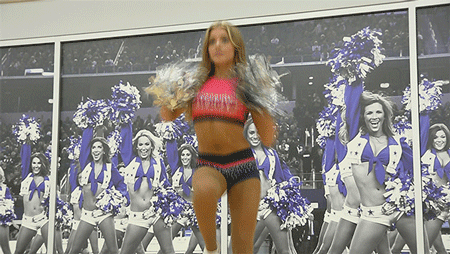 dallas cowboys nfl GIF by Dallas Cowboys Cheerleaders: Making the Team