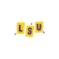 Lsu Tigers Sticker by Louisiana State University