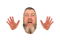 Backoff Reaction Sticker