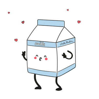 Milk Leche Sticker