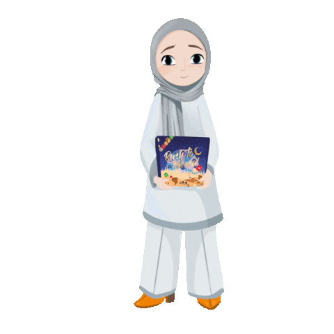 Happy Girl Sticker by RushToMecca