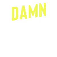 Damn Good Time Sticker by Karpos Live