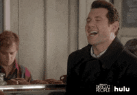 difficult people laughing GIF by HULU