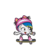 Toikido run skate egg skateboard Sticker